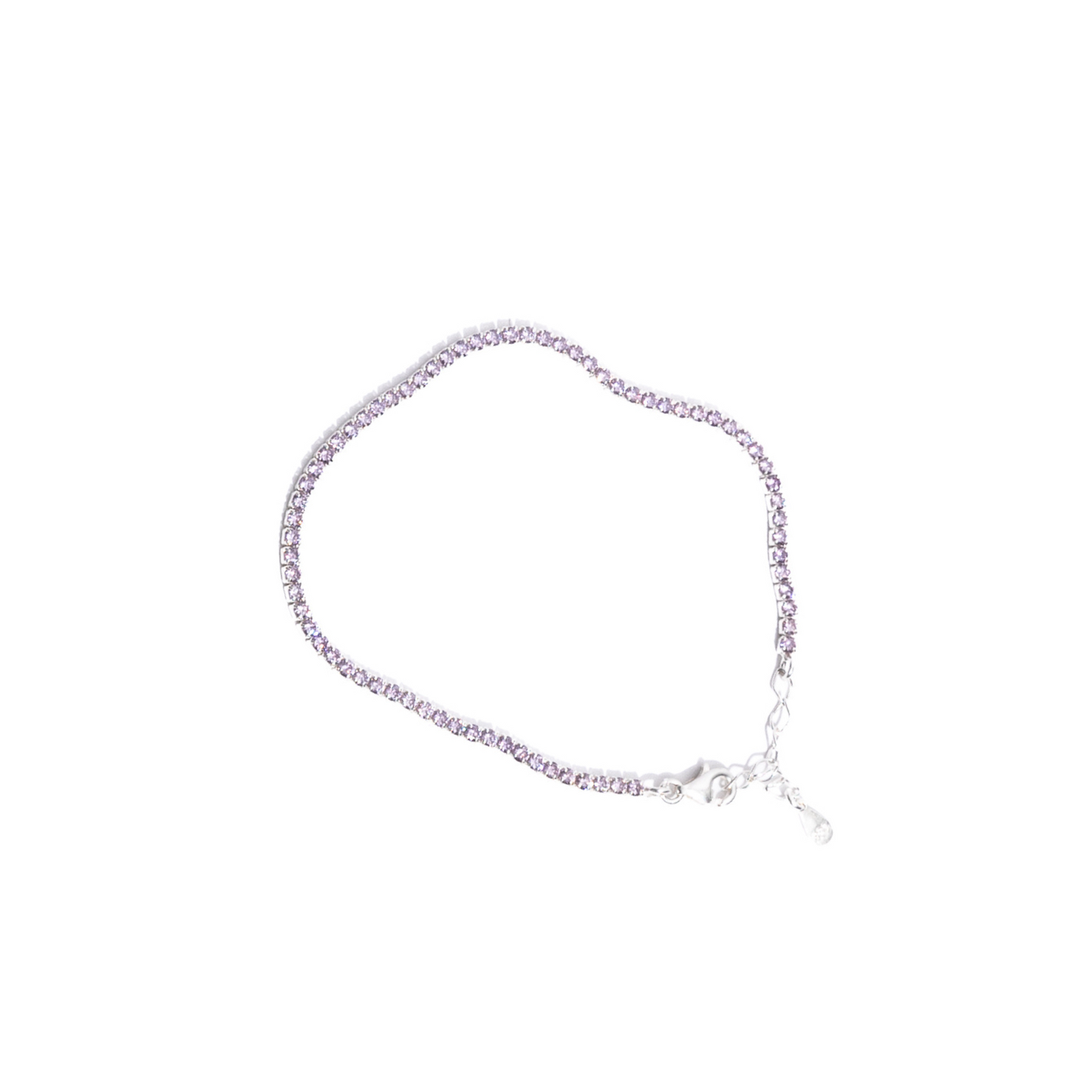 Big Baby Tennis Bracelet in Purple