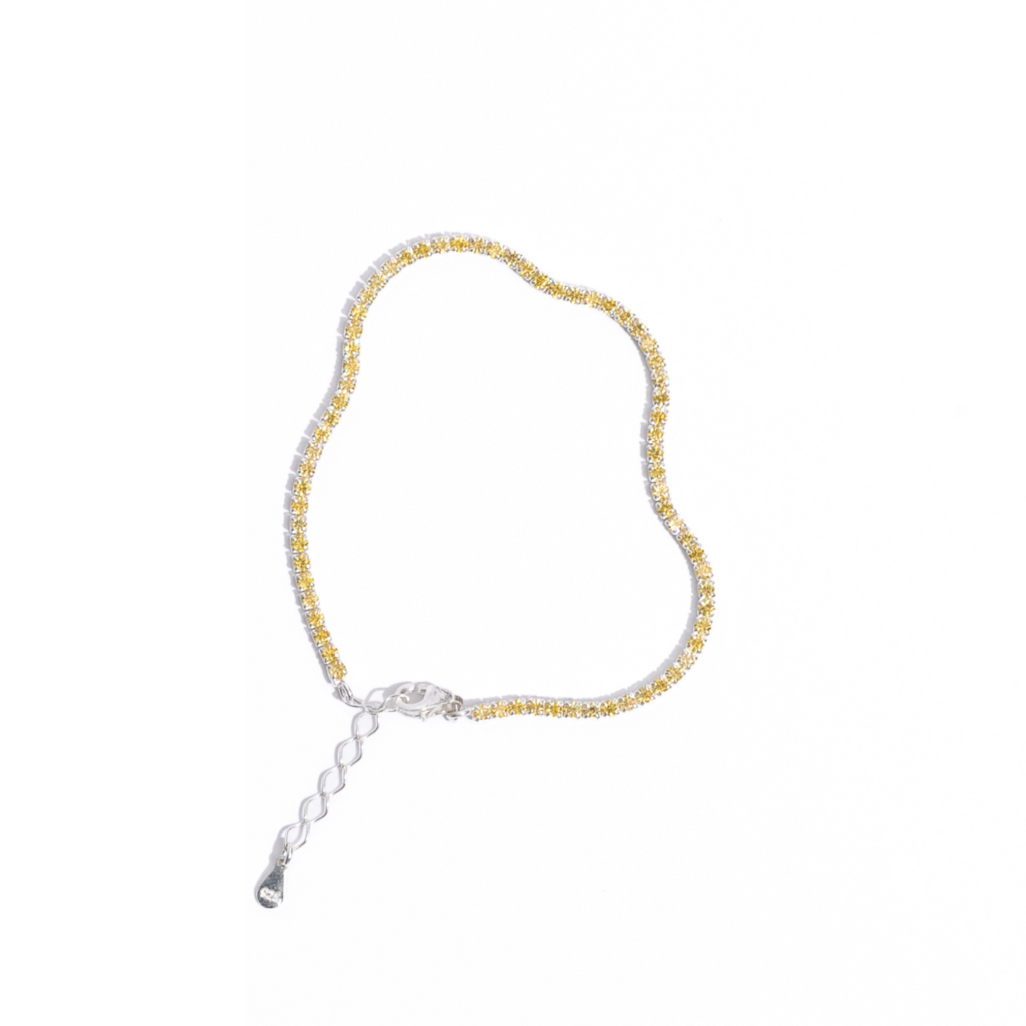 Big Baby Tennis Bracelet in Yellow