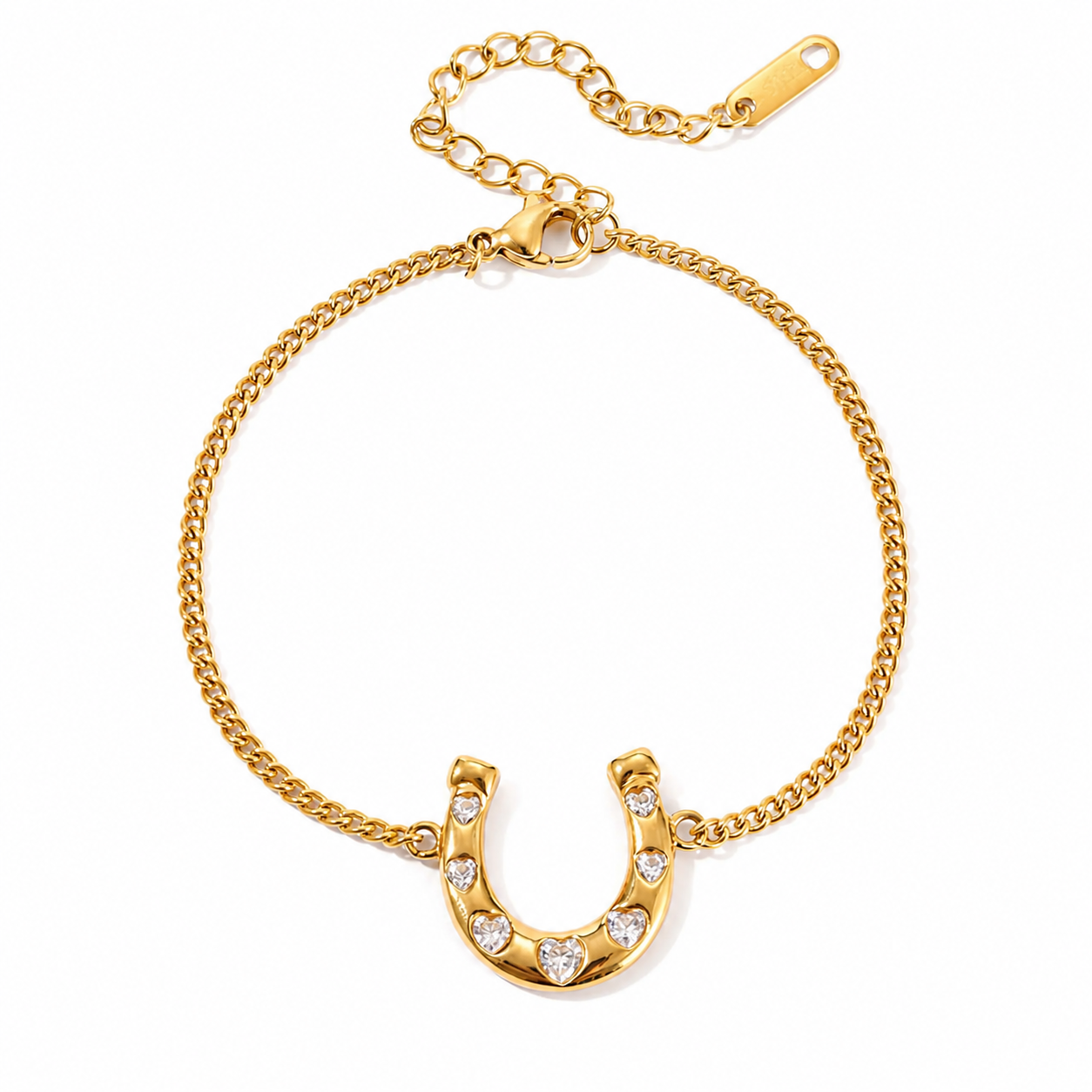 Dainty Horseshoe Bracelet