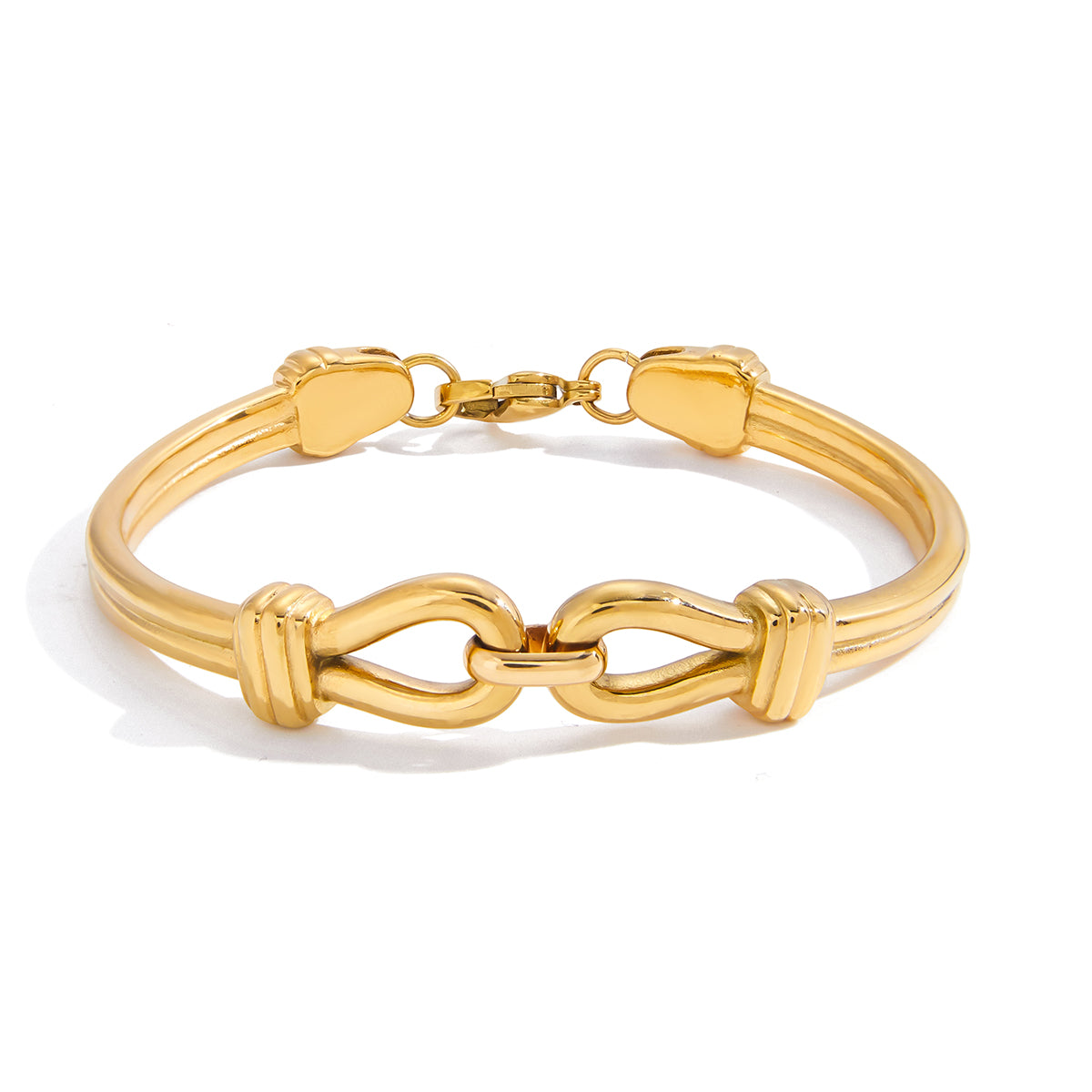 Horse-Shackle Cuff Bracelet