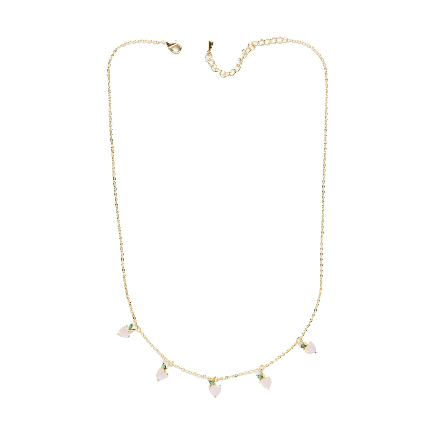 Peach Necklace