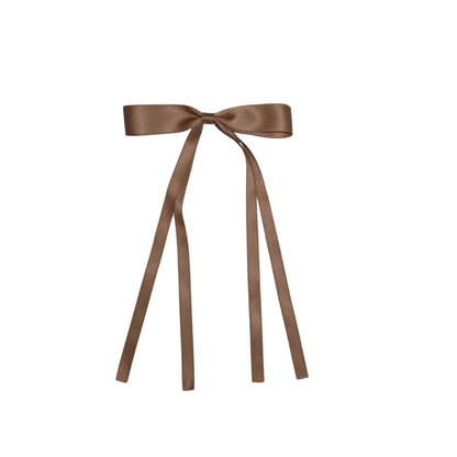 Satin Bow Hair Clips