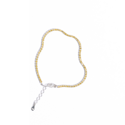 Big Baby Tennis Bracelet in Yellow