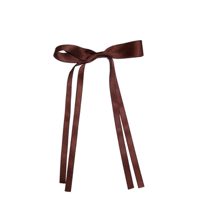 Satin Bow Hair Clips
