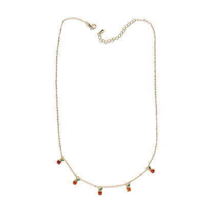 Tangerine Necklace