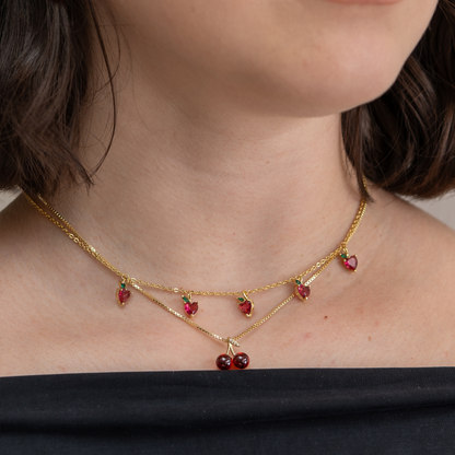 Apple Necklace